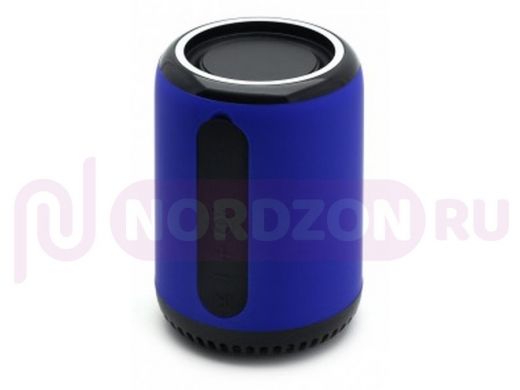 Колонка SH SLC-061, Bluetooth, MicroSD, FM, с карабином, синяя