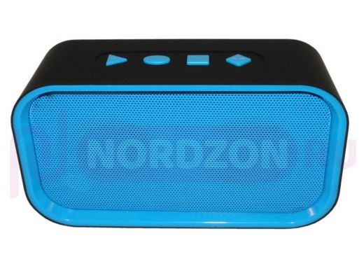 Колонка H-977, Bluetooth, MicroSD, USB, FM, синяя