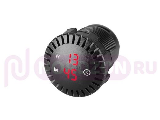 Часы TDS TS-CAU54 Красные часы автомобильные (Врезные)