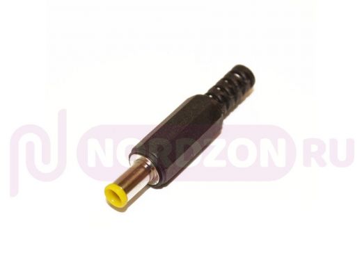 Штекер питания 0,7 х 5,0 х 9,5 мм пластик на кабель "CASIO" 3-208