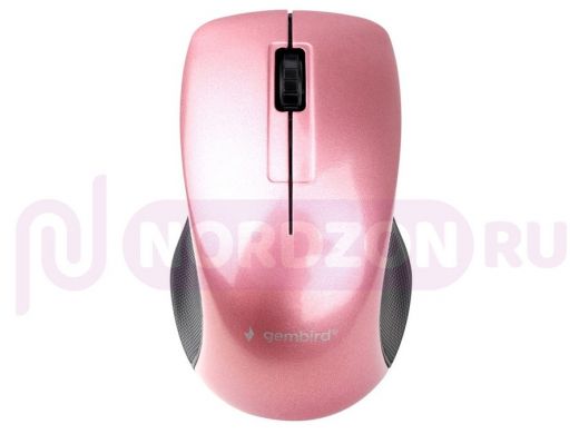 Мышь беспров. Gembird MUSW-370, 2.4ГГц, розовый, 3 кнопки,1000DPI
