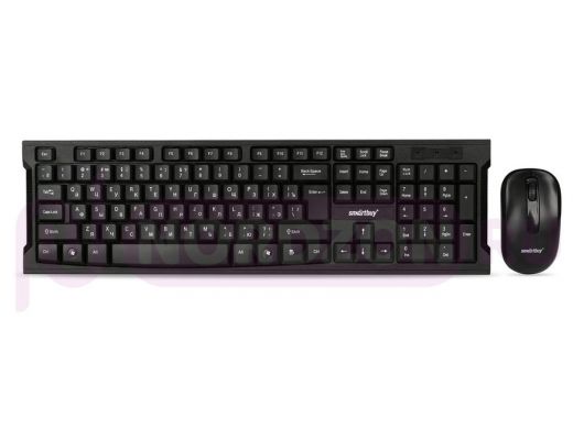 Беспроводной комплект клавиатура+мышь Smartbuy ONE 116377AG черный (SBC-116377AG-K) /20