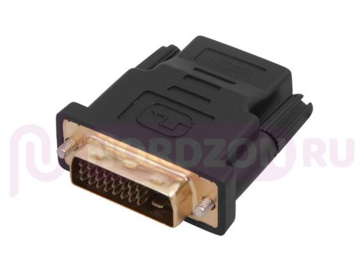 Переходник HDMI гнездо / DVI штекер GOLD REXANT 17-6811