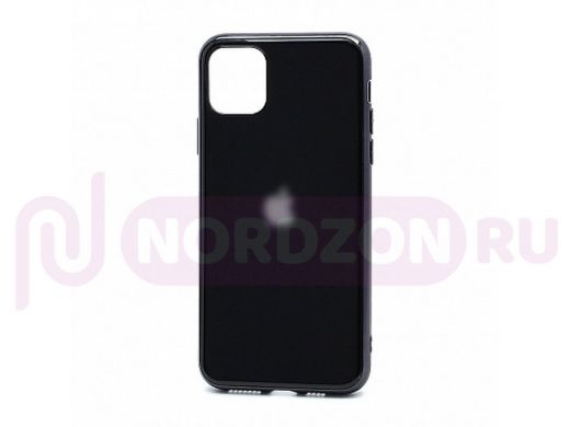 Чехол iPhone 11 Pro Max, Silicone case Onyx, чёрный