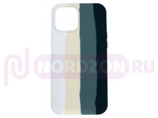 Чехол iPhone 12/12 Pro, Silicone case Soft Touch, разноцветный 006