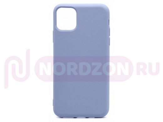 Чехол iPhone 12 mini, Silicone case New Era, голубой