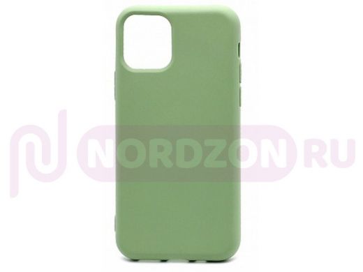 Чехол iPhone 12 mini, Silicone case New Era, зелёный