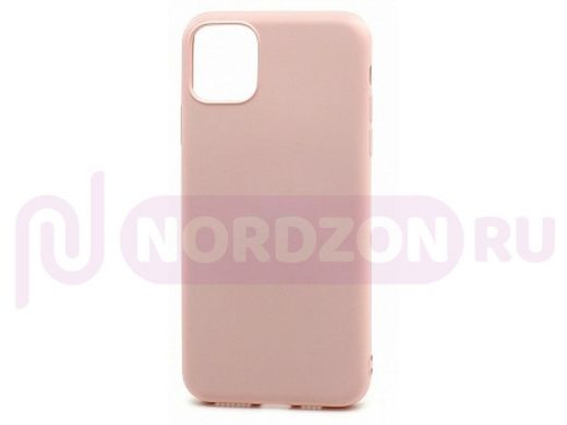 Чехол iPhone 12 mini, Silicone case New Era, розовый светлый