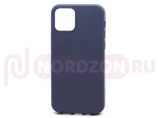 Чехол iPhone 12 mini, Silicone case New Era, серый