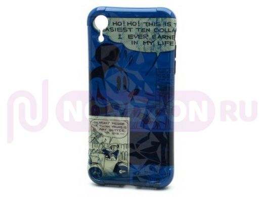 Чехол iPhone XR, Water Print, силикон волнистый, 022