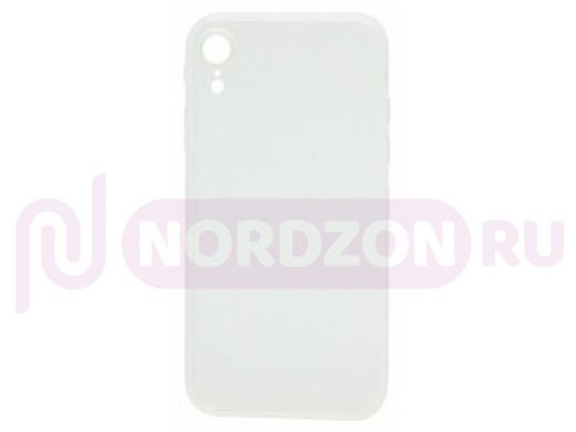 Чехол iPhone XR, силикон, прозрачный