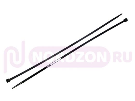 350х4,8мм кабельный хомут (стяжка нейлонoвая) nylon черная (100 шт) нейлон 6,6, OMAX