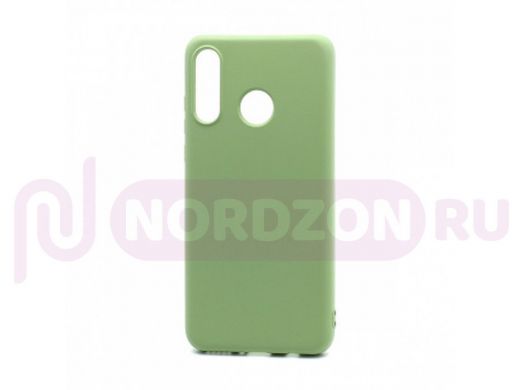Чехол Honor 20 Lite /Huawei P30 Lite, Silicone case New Era, зелёный