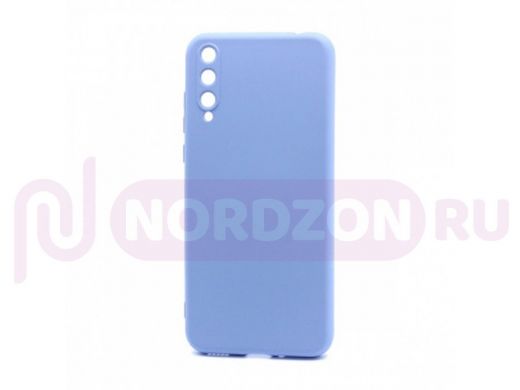 Чехол Honor 30i/ Huawei Y8p, Silicone case New Era, голубой