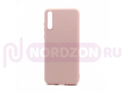 Чехол Honor 30i/ Huawei Y8p, Silicone case New Era, розовый светлый