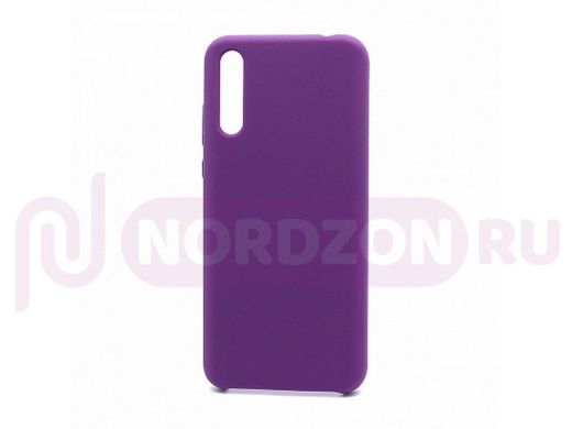Чехол Honor 30i/ Huawei Y8p, Silicone cover color, фиолетовый, 014