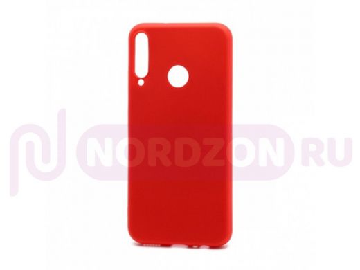 Чехол Honor 9C /Huawei P40 Lite E, Silicone case New Era, красный