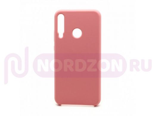 Чехол Honor 9C /Huawei P40 Lite E, Silicone cover color, розовый, 004