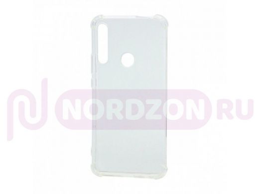 Чехол Honor 9X /Huawei P Smart Z, силикон прозрачный, противоударный