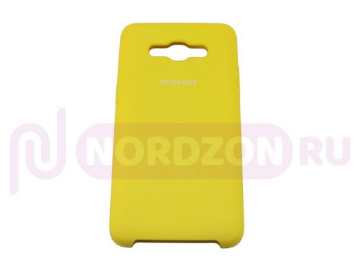 Чехол Huawei Mate 10, Silicone cover color, жёлтый