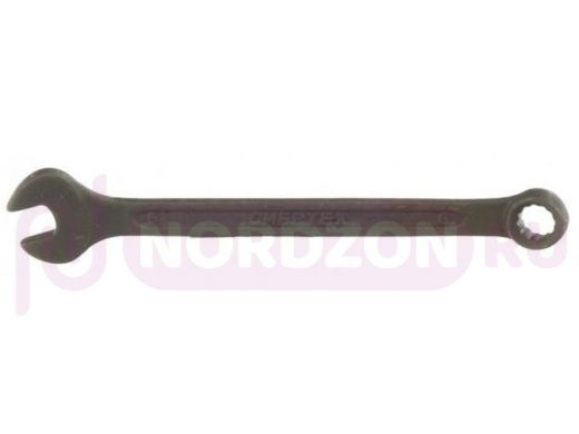Ключ комбинированый, 6 мм, CrV, фосфатированный, ГОСТ 16983// Сибртех