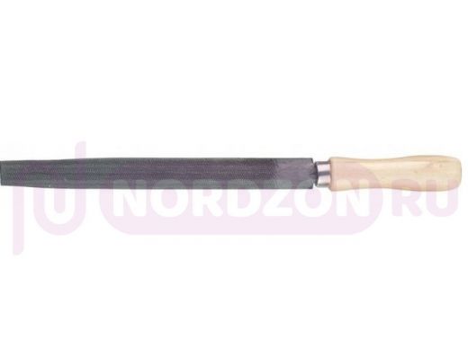 Напильник, 300 мм, полукруглый, деревянная ручка// Сибртех