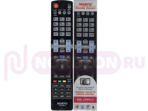 Телевиз. пульт HUAYU (for LG) RM-L999+1 LCD TV 3D корпус AKB72914020