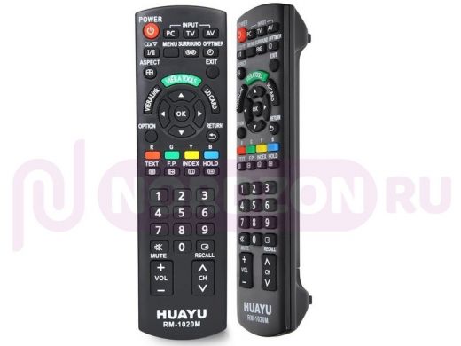 Телевиз. пульт HUAYU (for PANASONIC) RM-1020M корпус пульта как N2QAYB00543 VIERA универсальный TV