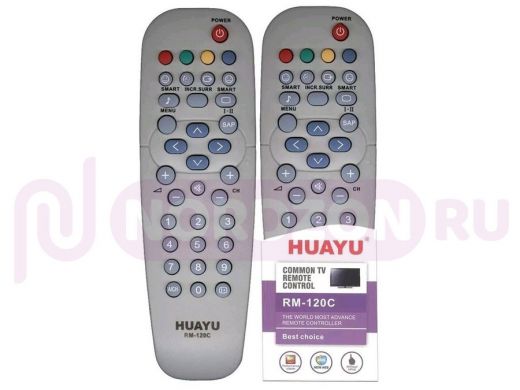 Телевиз. пульт HUAYU (for PHILIPS) RM-120C  корпус RC19335003/01  универсальный пульт