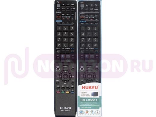 Телевиз. пульт HUAYU (for SHARP) RM-L1026  в корпусе GA841WJSA  универсальный для LCDTV