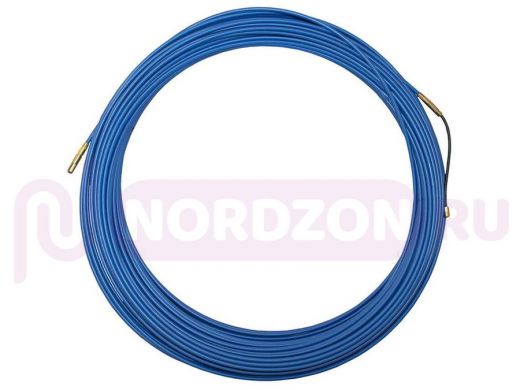Протяжка кабеля 4мм*100м синяя, СП Рабочие приспособления RUICHI ИНСТРУМЕНТ