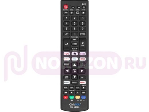 ClickPdu для LG RM-L2022 ivi , OKKO, HD КиноПоиск универсальный пульт для любых телевизоров фирмы LG