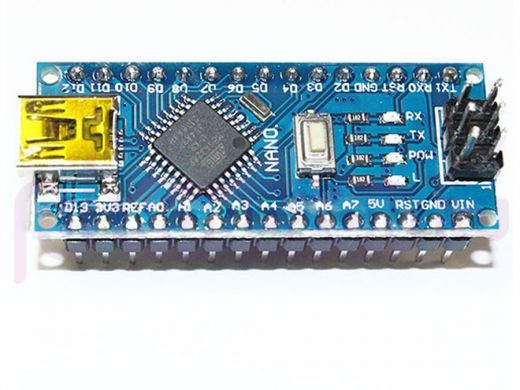 Arduino 2006: Nano V3.0  ATmega328P-AU (FT232RL) синяя плата + шнур_USB