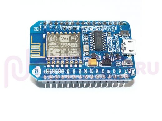 Arduino 2255: Модуль WI-FI NodeMcu Lua 4M 4FLASH на ESP8266  microUSB