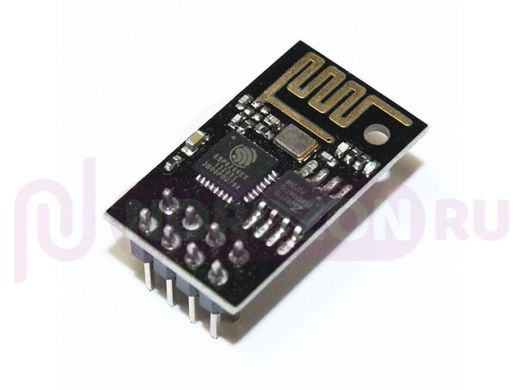Arduino 3366: Модуль UART - WIFI на ESP8266 (ESP-01, PCB антенна)