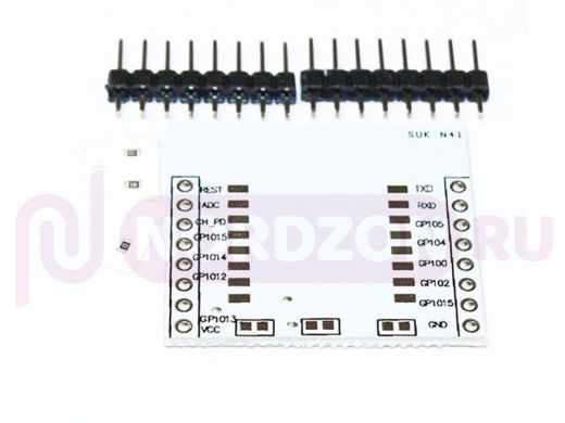 Arduino 3370: Адаптер-плата для модулей Wi-Fi ESP8266; ESP-07, ESP-12, ESP-12E