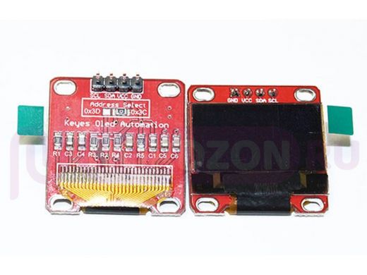 Arduino 4021: Дисплейный модуль SSD1306 OLED 0,96-дюймовый для  MCU AVR (27х26мм)