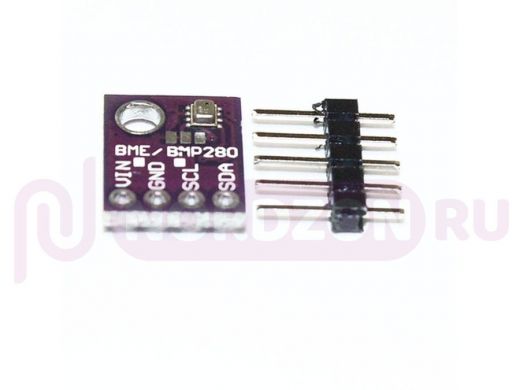 Arduino 3259-1-1: Модуль датчика атмосферного давления, температуры и влажности GY-BMP280-5 DC5V