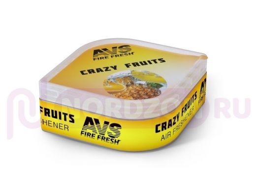 Ароматизатор AVS LGC-031 Fresh Box (аром. Дикие фрукты/Crazy Fruits) (гелевый)