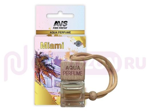 Ароматизатор AQUA PERFUME (аром. Tobacco Vanille/Табачная Ваниль) (жидкостный) USA/Miami AVS AQP-05