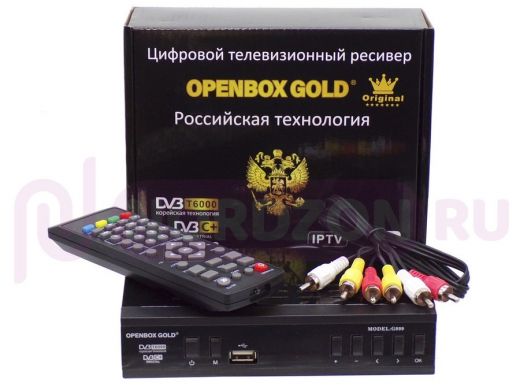 DVB-199634 OPENBOX GOLD T6000 металлический корпус, дисплей для цифрового телевидения