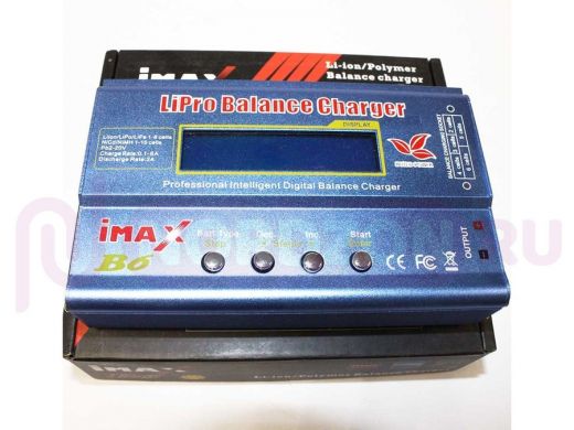 Зарядное устройство iMAX B6 (NiMh, LiPo, LiFe, Li-ion балансировка, память, без БП) реплика