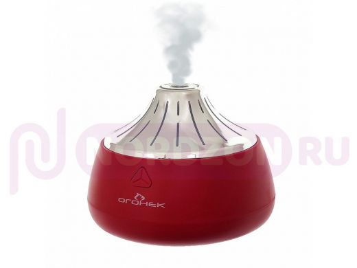 Огонек OG-HOM02 Красный/Серебро увлажнитель воздуха