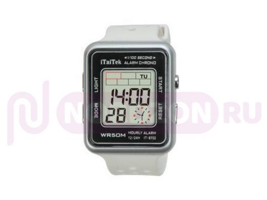 iTaiTek IT-8702 Серебро/Белый часы наручные