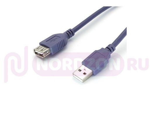 Кабель USB (m) - USB (f), удлинитель 200см, Орбита OT-PCC09