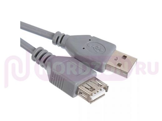 Кабель USB (m) - USB (f), удлинитель, 500см Smartbuy, К855