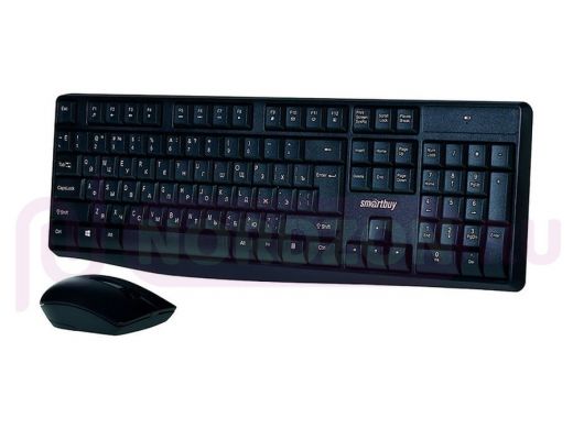 Комплект беспроводной клавиатура + мышь Smartbuy One 207295AG  чёрный