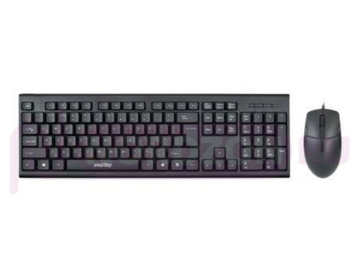 Комплект проводной клавиатура + мышь Smartbuy SBC-227367-K чёрный