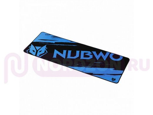 Коврик для мышки, Nubwo NP-021, размер 300x800x2мм, синий