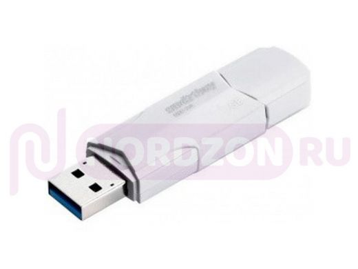 накопитель USB, 4GB Smartbuy Clue White